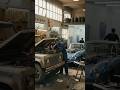 CAR RESTORATION #viral #trending #aivideo #youtubeshorts #mechanic #backtolife #vintage #car #paint