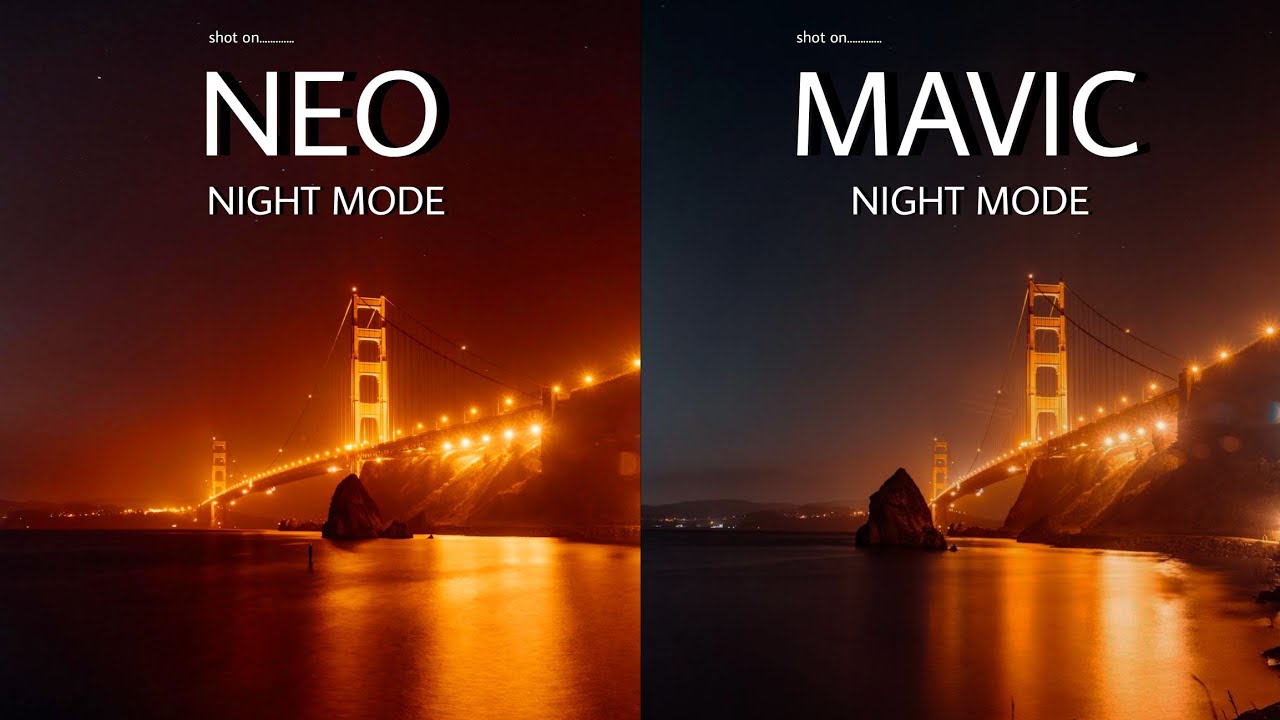 DJI NEO VS DJI MAVIC 3 Pro | NIGHT MODE | Camera Test