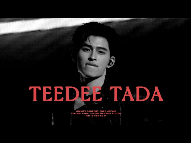 4K] 260221 GMMTV FANFEST 2026 JAPAN POND TEEDEE TADA fancam - YouTube