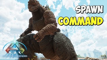 Godzilla Minus One ARK Survival Ascended Spawn COMMAND | How To Summon Code