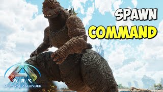 Godzilla Minus One ARK Survival Ascended Spawn COMMAND | How To Summon Code Wealth