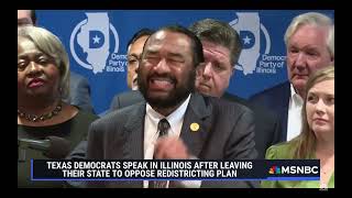 Rep. Al Green Condemns Racist Texas Redistricting Plan in Chicago Press Conference 1/4