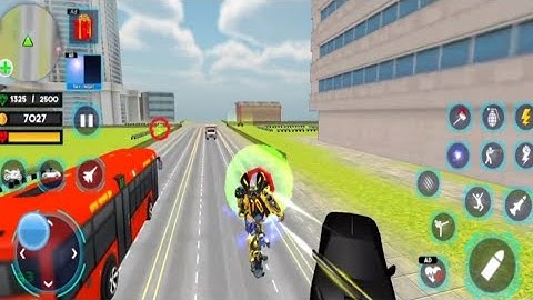 Optimus prime Multiple Transformation jet robot car game 2023 _ Android mobile Playgame