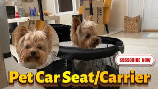 Unboxing Yorkie Pet Car Seat Carrier