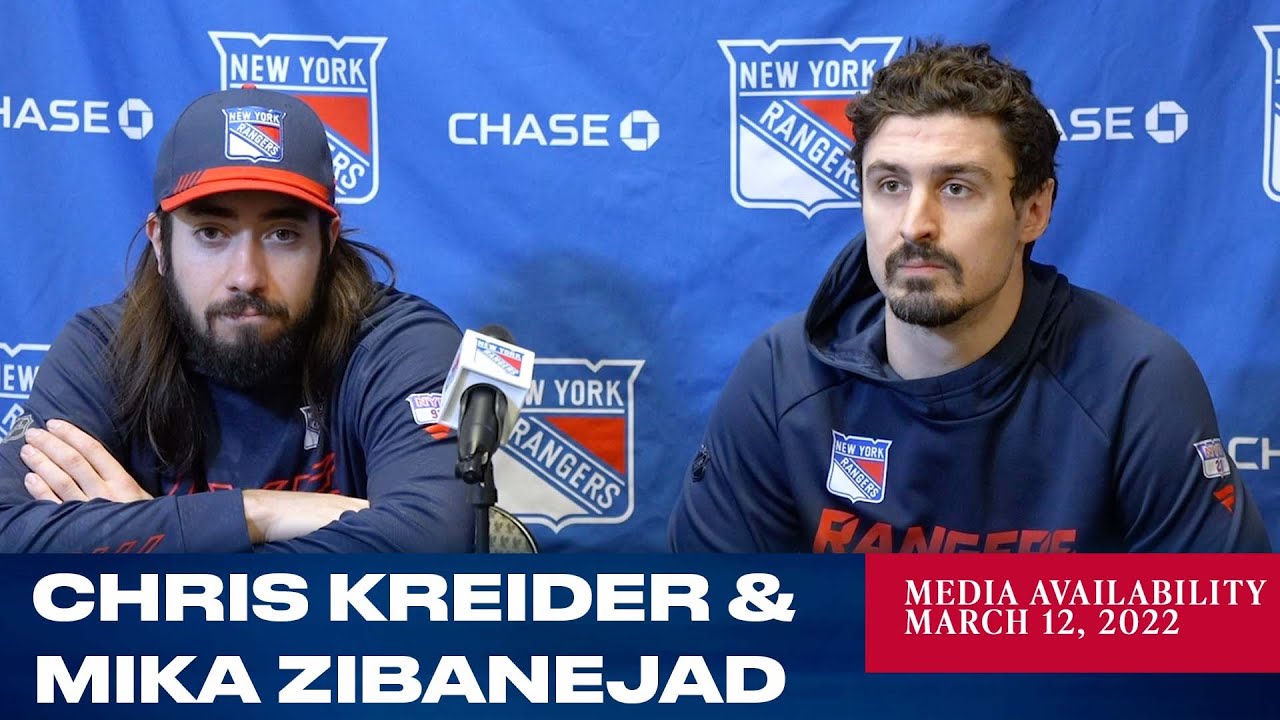 New York Rangers: Mika Zibanejad Pregame Media Availability