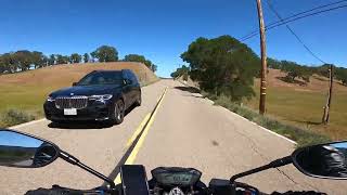Highway 128, Lake Berryessa Motorcycle Ride, RAW unedited