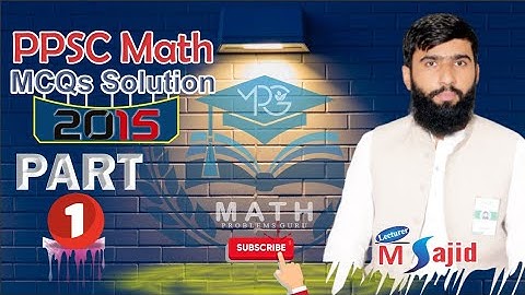 PPSC Math Lecturer 2015 Q#1-4 in Urdu/Calculus & vector/important/solution/tricks/Math problems guru