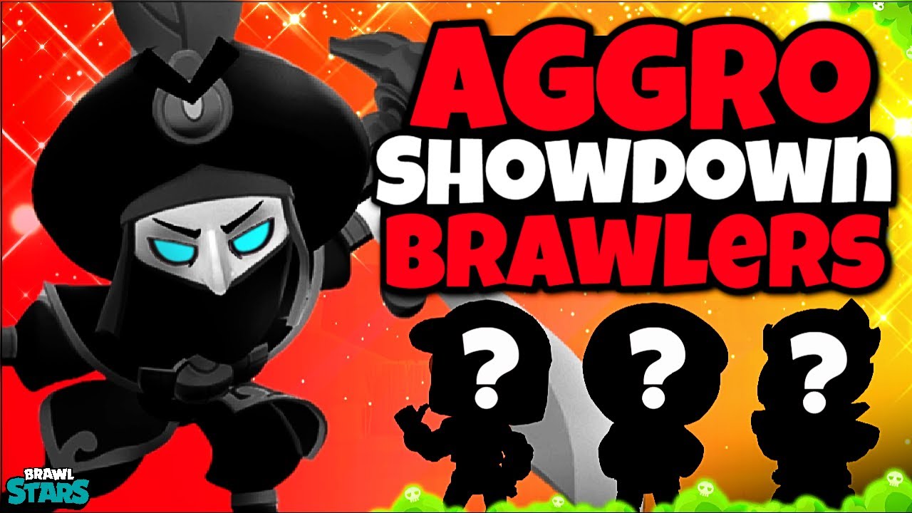 TOP 5 BEST Aggressive Brawlers In Showdown! Brawler Tier list Brawl