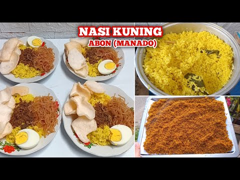 Resep Abon Nasi Kuning Manado