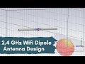 Perancangan antena dipole 24 ghz