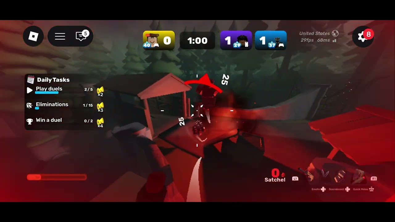 1v1v1 against my friends w/ comeback season - YouTube