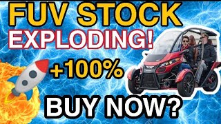 FUV STOCK A BUY NOW? ARCIMOTO STOCK A BUY NOW? BEST STOCK TO BUY RIGHT NOW? FUV STOCK ANALYSIS