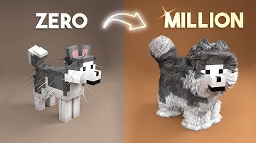 The Most Satisfying Minecraft 3D Simulations | Hair Physics, Water & more!