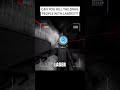 SNAIL VS LASER BEAM #contentwarning #contentwarninggame #gaming #funny #shorts