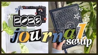 Setting up my 2026 Bullet Journal! 🌿☁️✨ a cozy reset journal with me