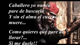 Video thumbnail of "Me siento solo - Farruko (Letra)"