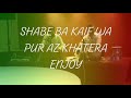 Capture de la vidéo Ali Etemadi & Siar Hashimi - Man Az Tu Juda