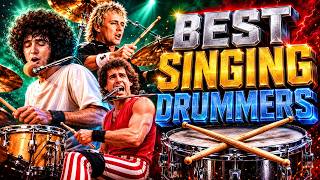 🔥The 10 Best Singing Drummers You'll See Today🥁 | #top10 #drummers