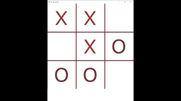 sfml project : tic tac toe - player vs computer - c++/sfml  +source code