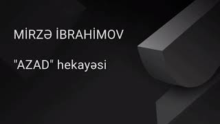 Mirzə İbrahimov. \