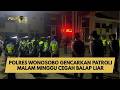 POLRES WONOSOBO GENCARKAN PATROLI MALAM MINGGU CEGAH BALAP LIAR
