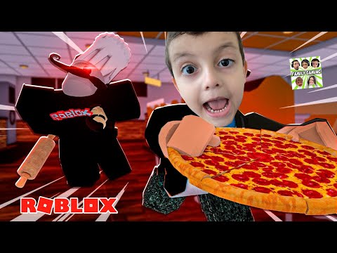 O GUESTY QUER MINHA PIZZA! (Roblox Guesty Chapter 2) Family Gaming