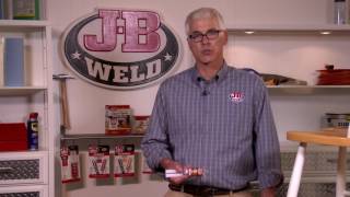 JB Weld WoodWeld Epoxy Syringe How to Video