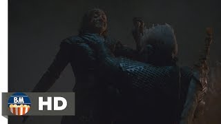 Арья Старк убивает Короля Ночи|Игра Престолов 8 сезон 3 серия