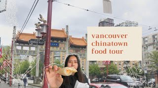 Vancouver Chinatown Food Tour