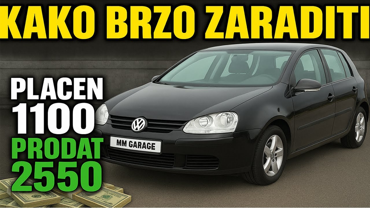 KAKO ZARADITI PREPRODAJOM AUTA ep.12: Popravio sam dizne za 40€! Majstori traže 800€ za ISTO!