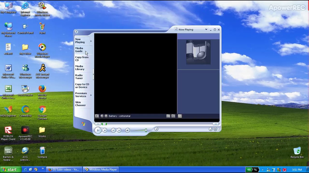 windows media player skinleri