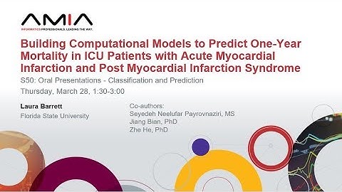 AMIA 2019 Informatics Summit - Video Abstract