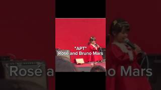 Cute Girl Singing Apt By Rosé And Bruno Mars