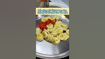 Canh Nữ Thần từ chuối và kỷ tử – Nghe lạ mà siêu bổ! #chuoi #kytu #nongsandungha #canhduongnhan