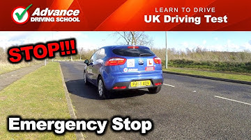 Emergency Stop Exercise  |  2025 UK Driving Test