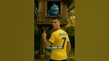 Ronaldo bị bạn cười vì không có nhà trên cây… và cái kết 🌳😮 #cr7 #ronaldo #brainrot #capybara