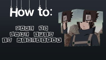 How to make a 3d cube transition on videostar | Lariny edit Tutorials
