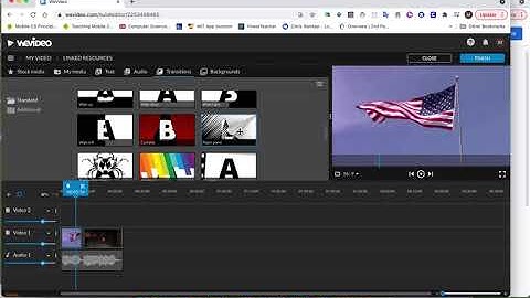 Getting Started with WeVideo: Sample project