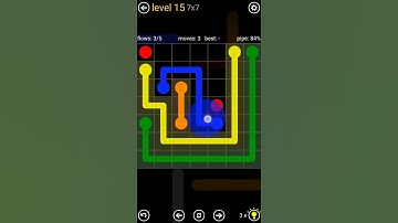 Flow Free - Classic 7x7 - Level 15