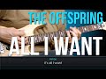 Vídeo All I Want (como tocar - aula de guitarra)
