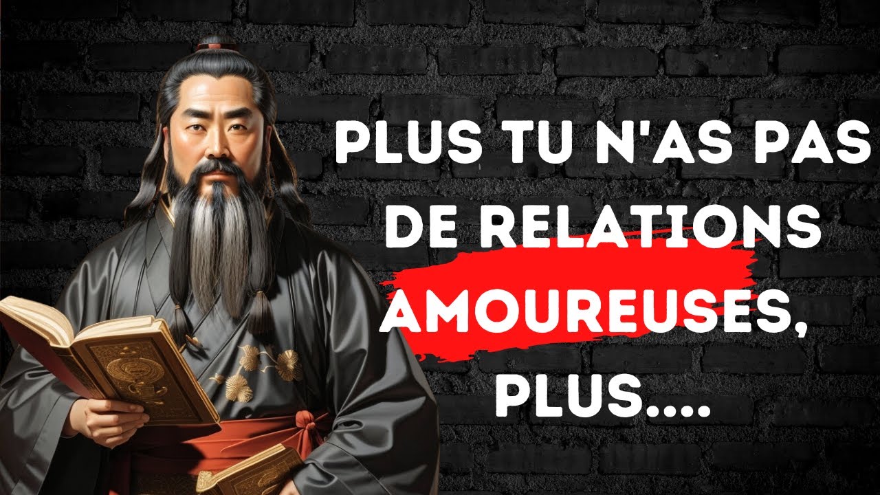 Leçons des anciens philosophes chinois à appliquer sans retenue