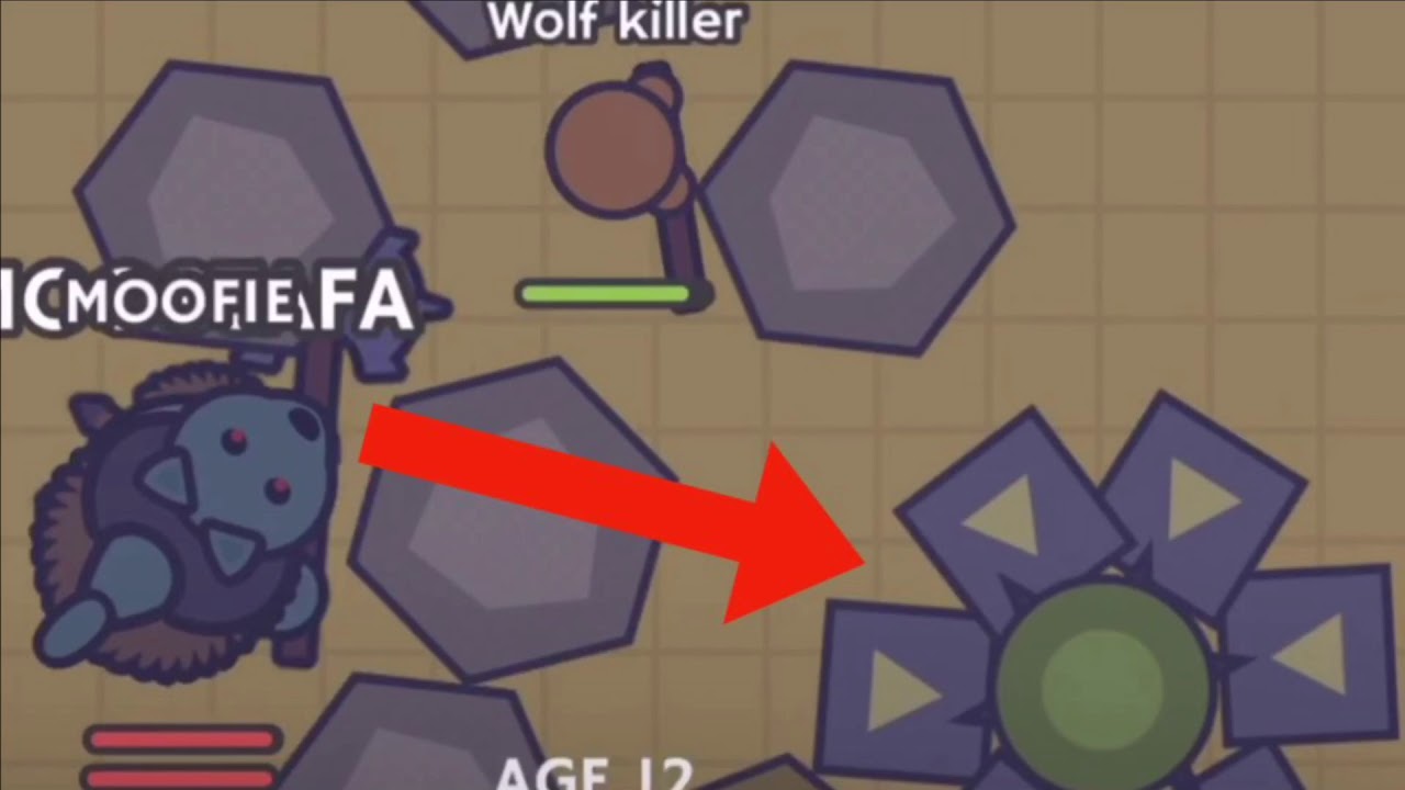 Fastest Way To Kill The King Of Wolves - MooMoo.io - YouTube