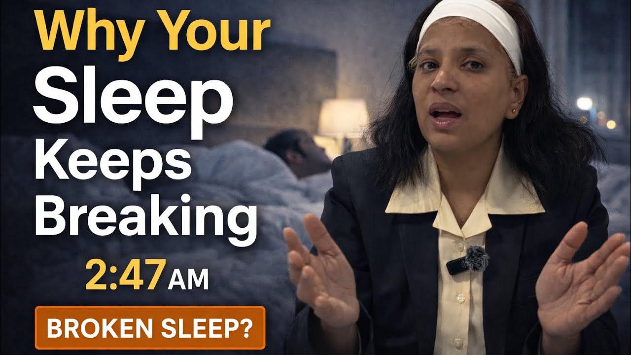 Why Your Sleep Keeps Breaking at Night (2–3 AM Waking Explained) #viral ...
