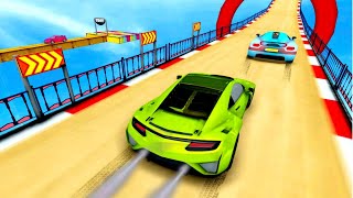 Car Racing Stunt Game - Mega Ramp Car Stunt Games - Impossible car racing 2023 - Android Gameplay screenshot 4