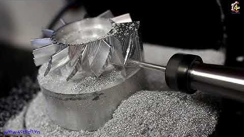 Wow!! Chiếc máy phay CNC 5 trục nhỏ nhất thế giới