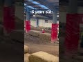 Jumping big at indoor supercross track #mxkids #2stroke