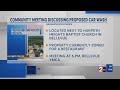Community meeting to discuss proposed car wash in Bellevue