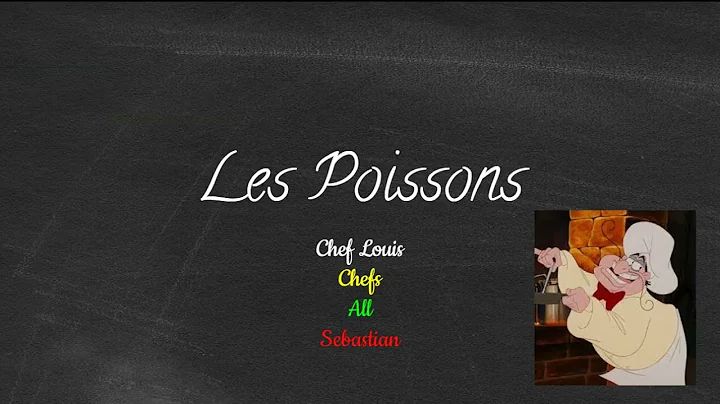 Les Poissons Rehearsal Track Little Mermaid Jr