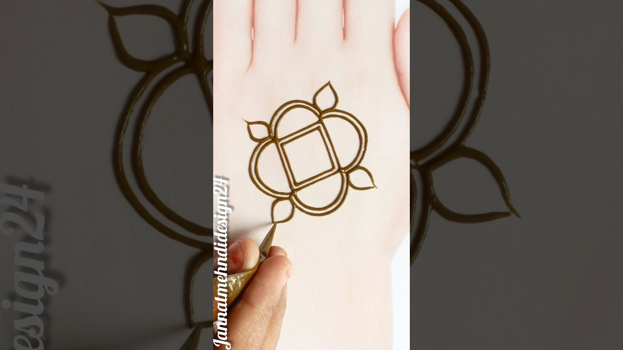 Easy and simple New Stylish arabic Mehndi Design for Bridesmaids UK-USA Viral" 