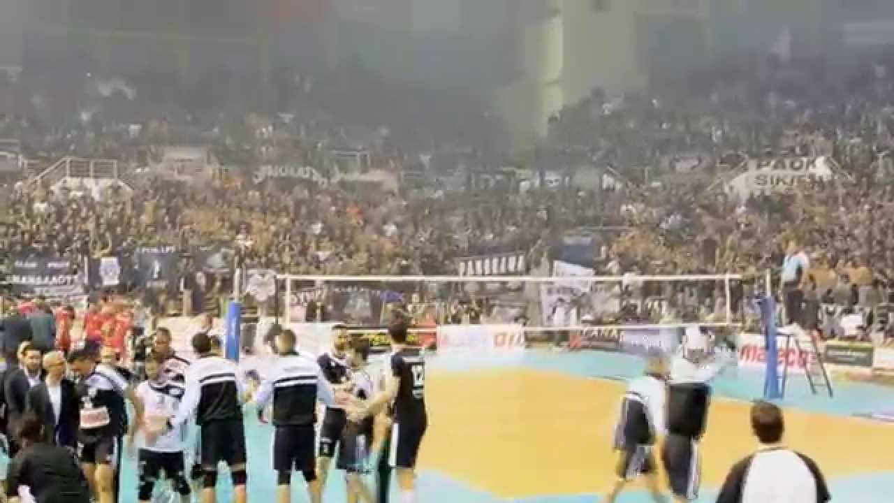 PAOK-Olympiakos (playoff volley) | 23.04.2015